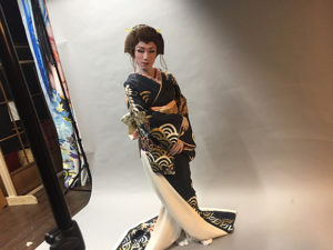弥生の里温泉で、葵一門 劇団輝の覇士大虎さんを撮影!