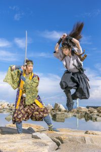 まちに飛び出す旅役者第8弾 武蔵×小次郎2017 明石大蔵海岸の決闘★勝敗はいかに? 紅劇団 紅大介総座長・紅秀吉座長登場!